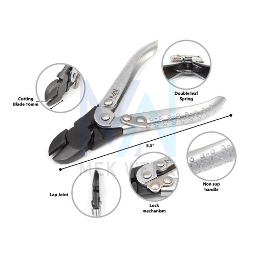 Parallel Side Cutter, With Lock